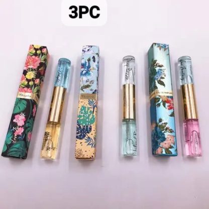 (pack of 3 ) Double Head Eau de Parfum for Women 10ml Pocket Perfumes Roller