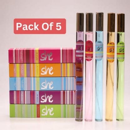 PACK OF 5 SHE Pen Pocket Perfume 35 ml Fragrance - Image 4